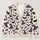 Purple Witch Hats, Bats and Stars for Halloween Nights and Spooky Season All-over Print Knitted Cardigan - 1