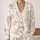 Pastel Kitten and Ribbon Motifs for Cozy Autumn Layering and Whimsical Everyday Style All-over Print Knitted Cardigan - 2