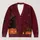 Witch Hat Cat and Jack-O’-Lanterns for Cozy Halloween Nights and Autumn Gatherings All-over Print Knitted Cardigan - 1