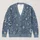 Ivory Celestial Stars and Swirls for Cozy Autumn Layering and Everyday Wear All-over Print Knitted Cardigan - 1