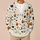 Ghost Cat Pumpkin Halloween Motifs For Cozy Autumn Celebrations And Festive Everyday Wear All-over Print Knitted Cardigan - 6