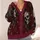 Gothic Skull and Rose Motifs for Autumn Layering and Everyday Alternative Style All-over Print Knitted Cardigan - 4