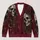 Gothic Skull and Rose Motifs for Autumn Layering and Everyday Alternative Style All-over Print Knitted Cardigan - 1
