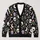 Pastel Skulls, Crescent Moons And Candy for Playful Autumn Nights and Seasonal Style All-over Print Knitted Cardigan - 1