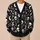 Pastel Skulls, Crescent Moons And Candy for Playful Autumn Nights and Seasonal Style All-over Print Knitted Cardigan - 6
