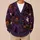 Ghosts Pumpkins Haunted House Halloween Night for Spooky Season Gatherings All-over Print Knitted Cardigan - 6