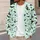 Halloween Bats, Witch Hats and Purple Candy for Spooky Season Layering for Women All-over Print Knitted Cardigan - 5