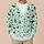 Halloween Bats, Witch Hats and Purple Candy for Spooky Season Layering for Women All-over Print Knitted Cardigan - 6