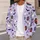 Halloween Ghosts, Pumpkins, Bats And Candy For Cozy October Nights And Gatherings All-over Print Knitted Cardigan - 5