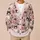 Cute Pink Pumpkin Ghosts And Spiderwebs For Cozy Autumn Halloween Outings All-over Print Knitted Cardigan - 6