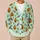 Halloween Pumpkins Candy Skeleton Flowers for Cozy Spooky Autumn Celebrations for Women All-over Print Knitted Cardigan - 6