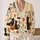 Halloween Black Cats, Bats And Pumpkins For Cozy Autumn Nights And Fall Gatherings All-over Print Knitted Cardigan - 2