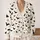 Black Bats and Charcoal Stars for Halloween Nights and Cozy Autumn Everyday Style All-over Print Knitted Cardigan - 2