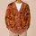 Pumpkins Bats and Mushrooms for Cozy Halloween Autumn Layering All-over Print Knitted Cardigan - 6