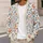 Blue and Rust Botanical Florals for Relaxed Cottage Days and Bookish Weekend Style All-over Print Knitted Cardigan - 5