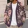 Vintage Peony Blooms for Cozy Fall Days, Romantic Garden Style for Women and Teens All-over Print Knitted Cardigan - 5