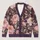 Vintage Peony Blooms for Cozy Fall Days, Romantic Garden Style for Women and Teens All-over Print Knitted Cardigan - 1