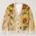 Vintage Sunflowers And Wheat For Cozy Autumn Layering, Warm Botanical Style For Women All-over Print Knitted Cardigan - 1