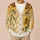 Vintage Sunflowers And Wheat For Cozy Autumn Layering, Warm Botanical Style For Women All-over Print Knitted Cardigan - 6