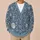 Celestial Moon And Star Scrollwork For Cozy Winter Layering And Everyday Style Look All-over Print Knitted Cardigan - 6