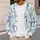 Seahorse Starfish Jellyfish And Ray Ocean Life For Coastal Everyday Style All-over Print Knitted Cardigan - 5