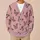 Monochrome Butterfly Motifs for Romantic Everyday Layering and Soft Feminine Style All-over Print Knitted Cardigan - 6