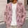 Monochrome Butterfly Motifs for Romantic Everyday Layering and Soft Feminine Style All-over Print Knitted Cardigan - 5