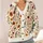 Dancing Skeletons And Autumn Wildflowers For Playful Everyday Layering All-over Print Knitted Cardigan - 4