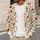 Dancing Skeletons And Autumn Wildflowers For Playful Everyday Layering All-over Print Knitted Cardigan - 5