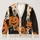 Black Cats and Jack-o’-Lanterns for Cozy Halloween Autumn Gatherings and Seasonal Style All-over Print Knitted Cardigan - 1