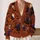 Halloween Ghosts, Bats and Pumpkins for Spooky Season Layering All-over Print Knitted Cardigan - 2