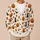 Halloween Pumpkins, Black Cat and Bats for Cozy Autumn Layering for Women All-over Print Knitted Cardigan - 6