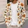 Halloween Pumpkins, Black Cat and Bats for Cozy Autumn Layering for Women All-over Print Knitted Cardigan - 5