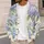Watercolor Hydrangea Blooms for Cozy Fall Layering and Everyday Cottage Style Women All-over Print Knitted Cardigan - 5