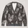 Tabby Kitten Faces for Cozy Everyday Layering, Casual Autumn Outfits and Cat Lovers All-over Print Knitted Cardigan - 1