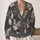 Tabby Kitten Faces for Cozy Everyday Layering, Casual Autumn Outfits and Cat Lovers All-over Print Knitted Cardigan - 2