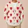 Red Heart And Colorful Fleck Motifs For Sweet Everyday Layering And Valentine Cheer All-over Print Knitted Cardigan - 6