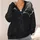 Bold Spider And Web Motif For Moody Autumn Outfits And Everyday Layering All-over Print Knitted Cardigan - 4
