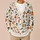 Cute Halloween Pumpkins, Ghosts and Bats for Cozy Autumn Everyday Wear for Women All-over Print Knitted Cardigan - 6