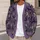 Purple Halloween Bats, Moons & Candlelight for Spooky Season Everyday Wear for Women All-over Print Knitted Cardigan - 5