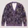 Purple Halloween Bats, Moons & Candlelight for Spooky Season Everyday Wear for Women All-over Print Knitted Cardigan - 1