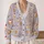 Tea Cups Cupcakes Cookies And Cake For Cozy Autumn Café Style All-over Print Knitted Cardigan - 2