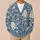 Cream Wildflower Vines for Coastal Evenings, Everyday Wear, and Relaxed Getaways All-over Print Knitted Cardigan - 6