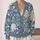 Cream Wildflower Vines for Coastal Evenings, Everyday Wear, and Relaxed Getaways All-over Print Knitted Cardigan - 2