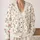 Blush Wildflower Ladybugs for Sweet Autumn Layering and Everyday Cottagecore Style All-over Print Knitted Cardigan - 2