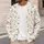 Blush Wildflower Ladybugs for Sweet Autumn Layering and Everyday Cottagecore Style All-over Print Knitted Cardigan - 5