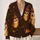 Witch Hat Owls and Jack-O’-Lanterns for Cozy Halloween Nights and Autumn Outings All-over Print Knitted Cardigan - 2
