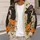 Witch Hat Black Cats and Jack-o'-Lanterns for Cozy Halloween Nights and Autumn Outings All-over Print Knitted Cardigan - 5