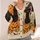 Witch Hat Black Cats and Jack-o'-Lanterns for Cozy Halloween Nights and Autumn Outings All-over Print Knitted Cardigan - 4