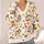 Wide-Eyed Kittens And Tiny Treats For Playful Halloween Season Layering All-over Print Knitted Cardigan - 4